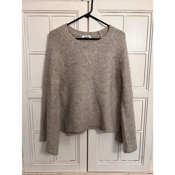 Madewell Sweaters - Madewell size large beige sweater